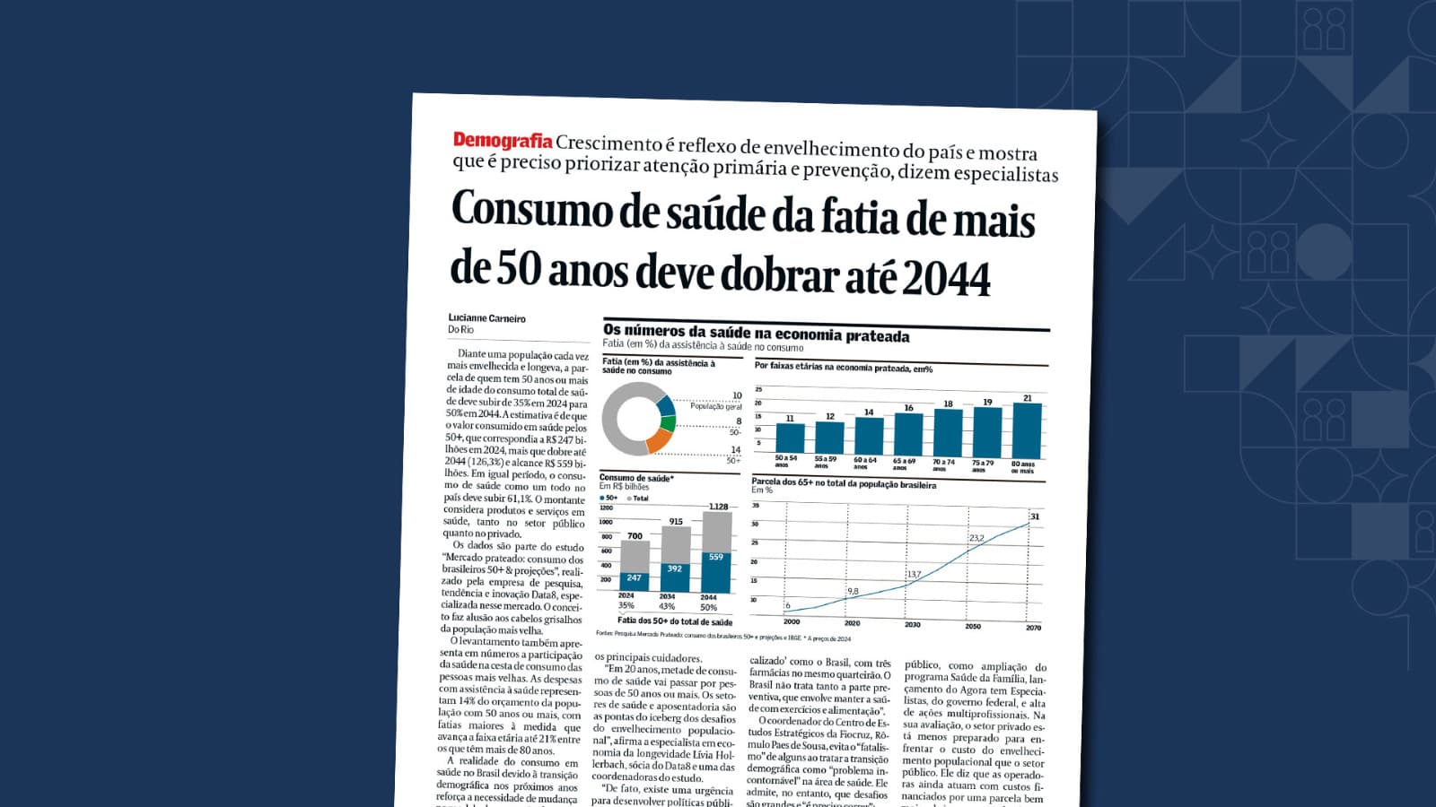 Longevidade, saúde e o bônus demográfico - CEE Fiocruz -