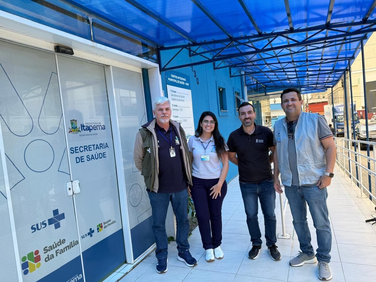 Itajaí visita referência em saúde do trabalhador em Itapema para troca de experiências