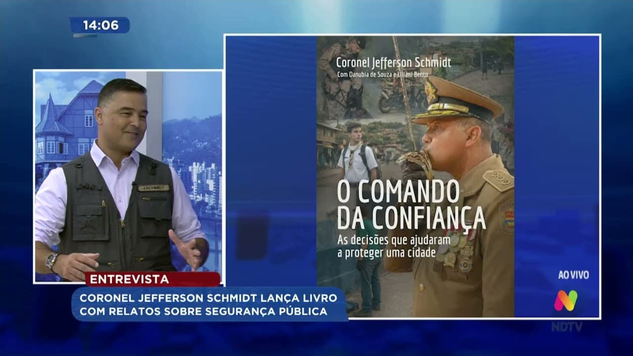 Coronel Jefferson Schmidt Compartilha Experiências em Livro Sobre Segurança Pública