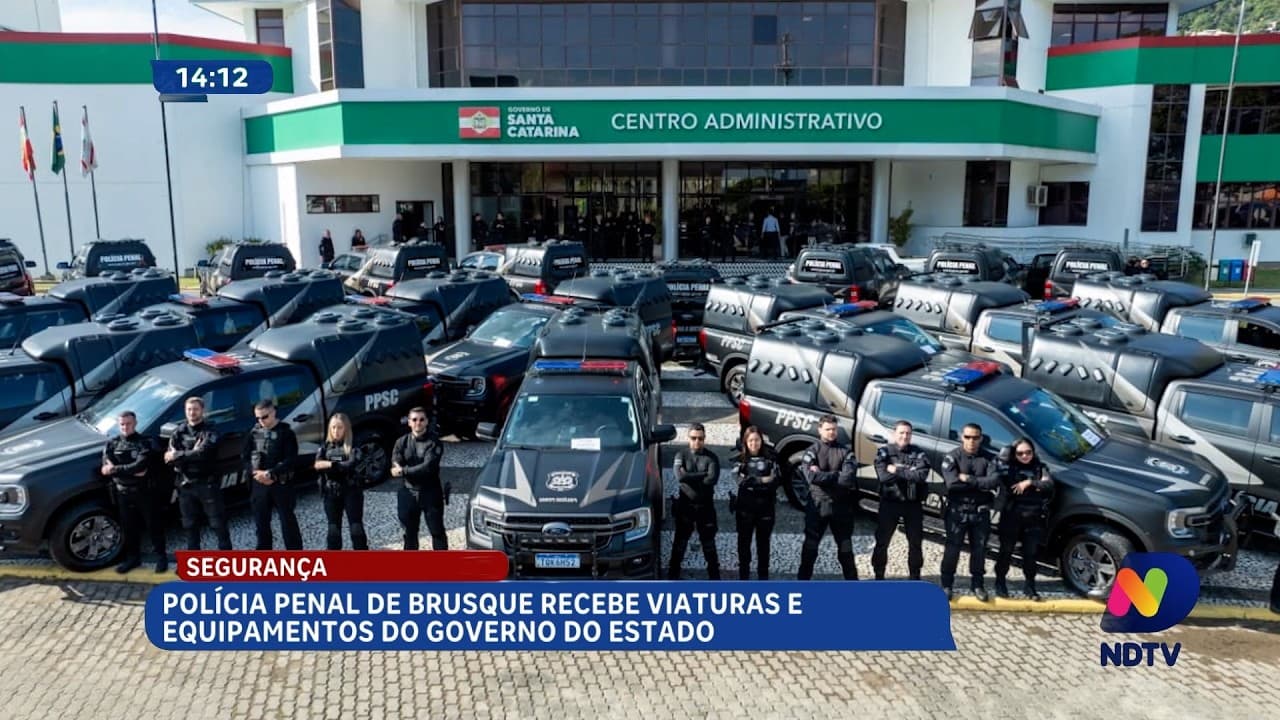 Segurança em SC: Prisão por agressão em Itapema e novos equipamentos para Polícia Penal em Brusque