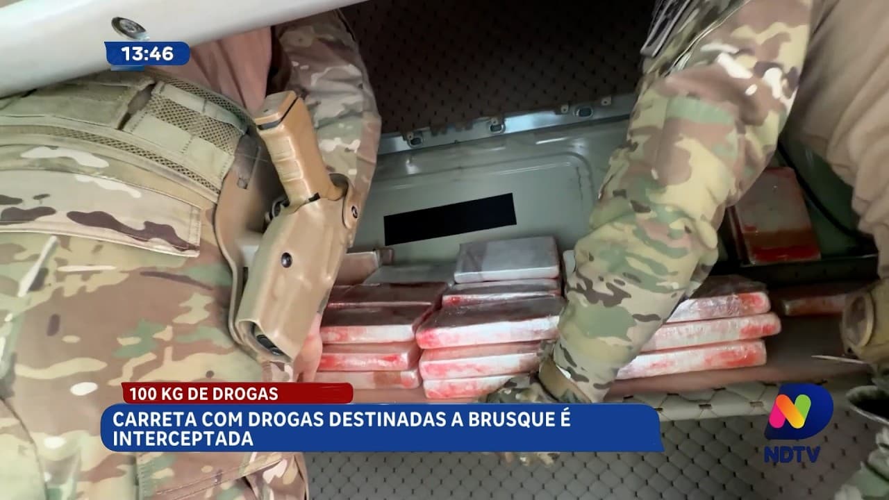 Santa Catarina Registra Queda em Crimes Contra Comércios e Apreensões de Drogas