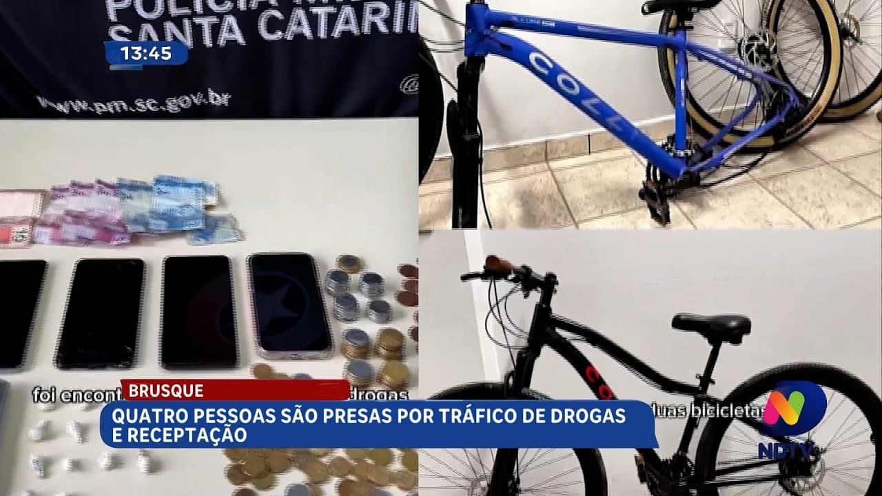 Operações Policiais em Camboriú e Brusque Desencadeiam Prisões por Tráfico e Receptação