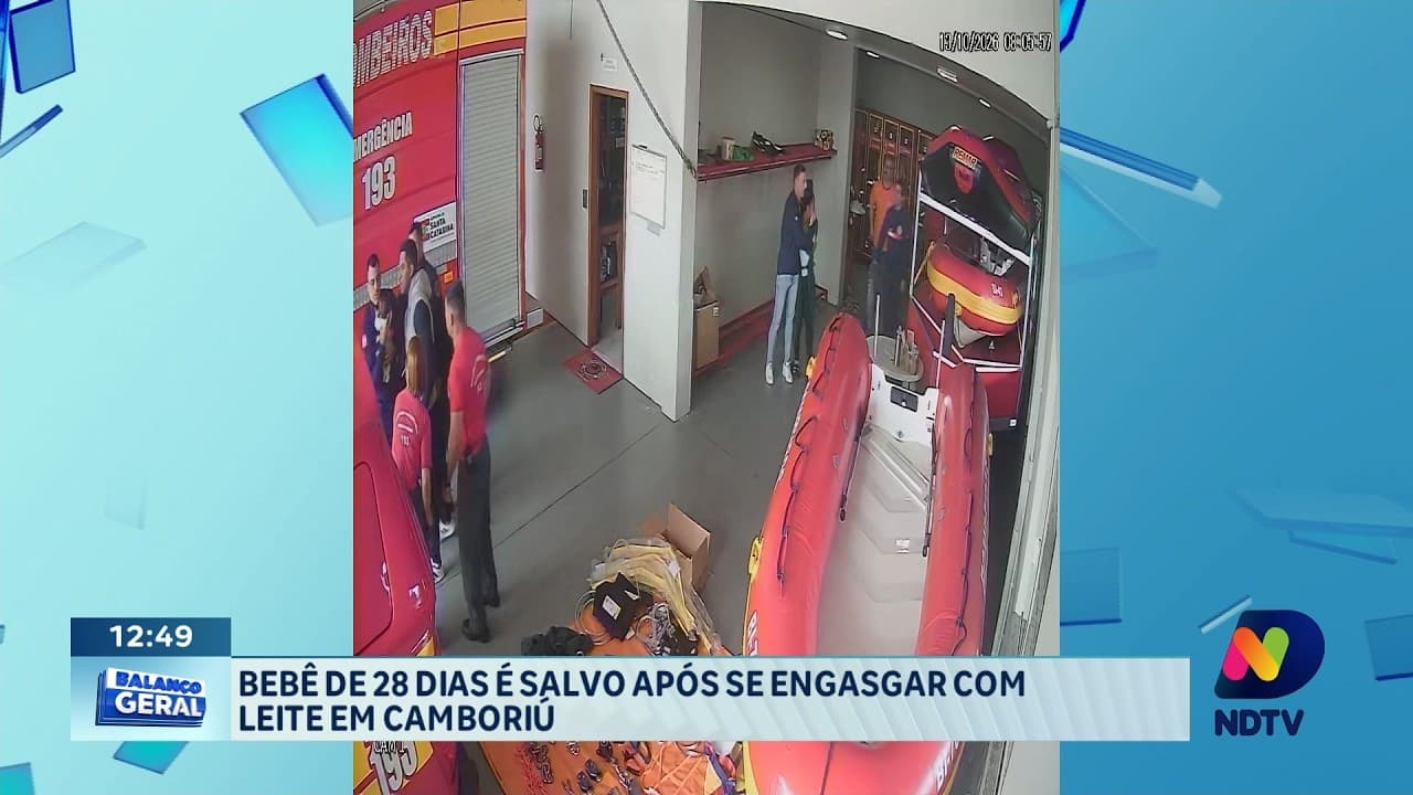 Bebê resgatado, acidente na BR-101 e prisão por tráfico: resumo de ocorrências no Litoral Norte de SC