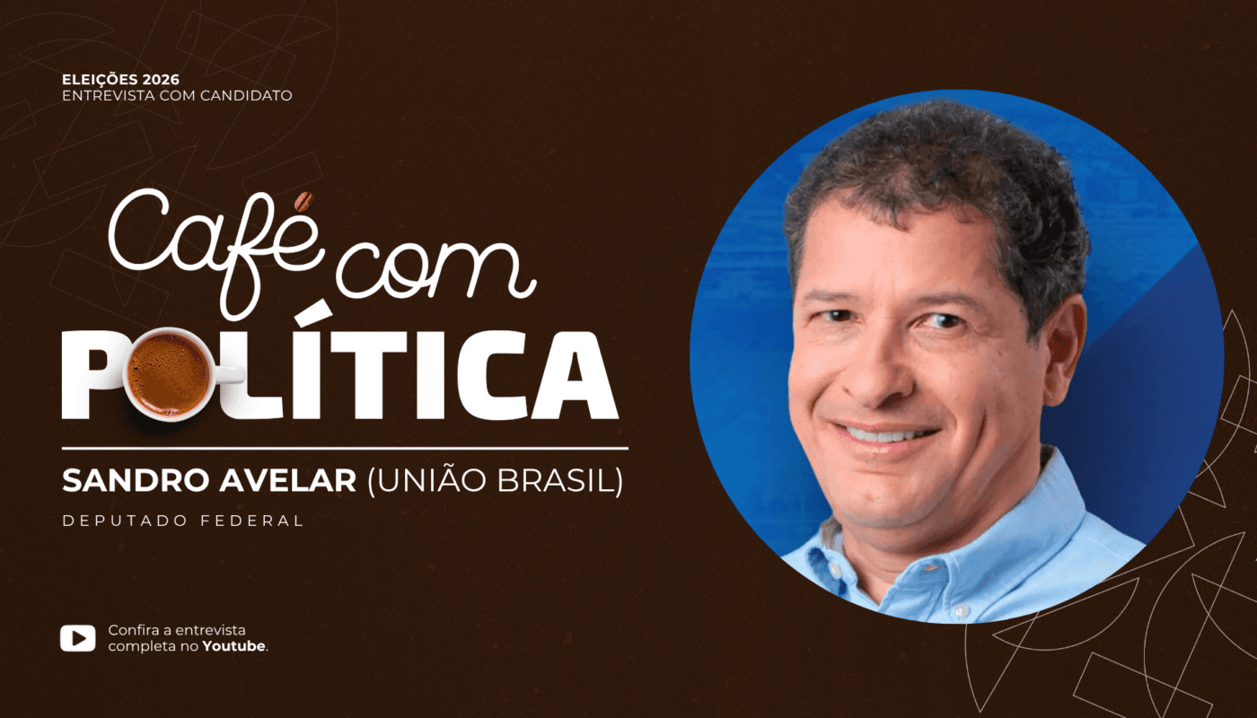 Sandro Avelar defende valorização dos servidores e destaca segurança pública no “Café com Política”