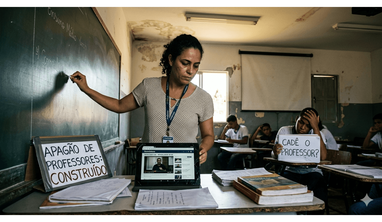 O apagão de professores foi cruelmente construído - Folha Vitória