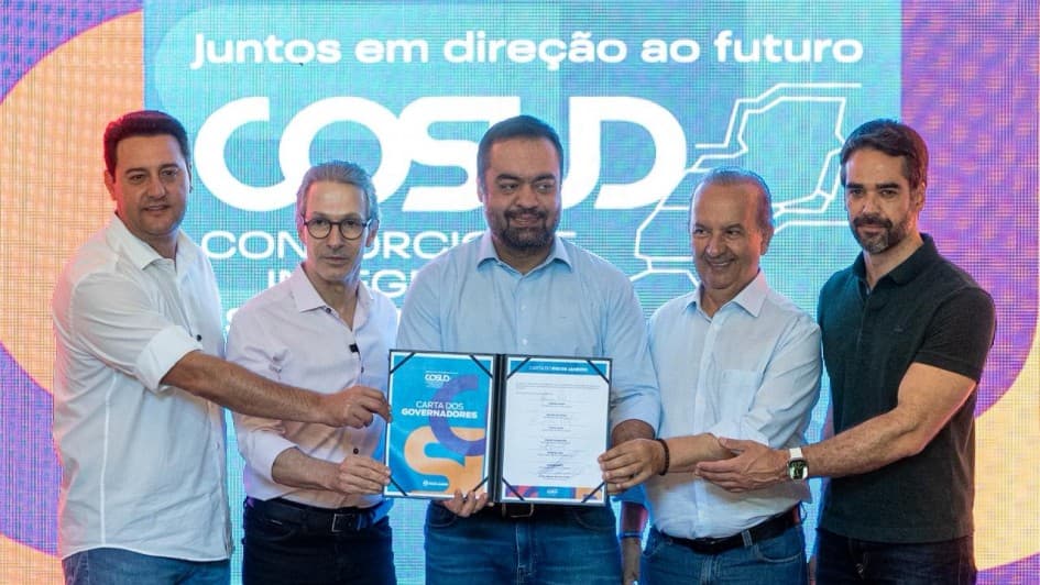 Governadores do Sul e Sudeste divulgam Carta do Rio de Janeiro com foco em segurança pública