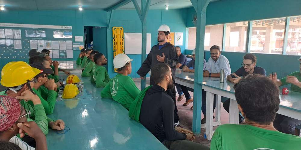 Quando 20 minutos podem mudar uma vida: saúde e prevenção entram na rotina das obras em SC