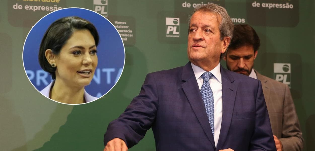 Valdemar se reúne com Michelle Bolsonaro, que ameaça deixar a política
