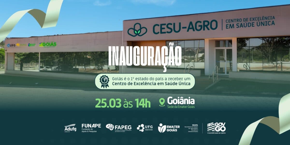 Governo de Goiás inaugura Centro de Excelência em Saúde Única, pioneiro no Brasil – Emater Goiás