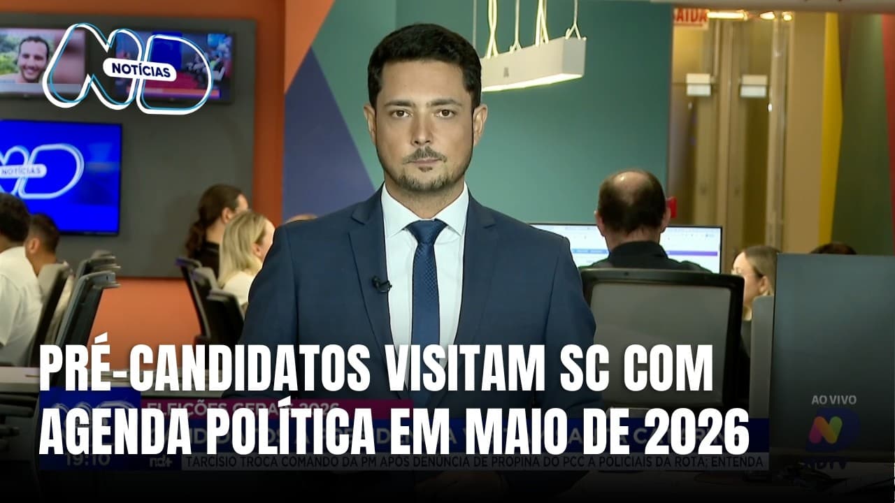 Santa Catarina no Radar de Pré-Candidatos à Presidência em Rota Eleitoral para 2026