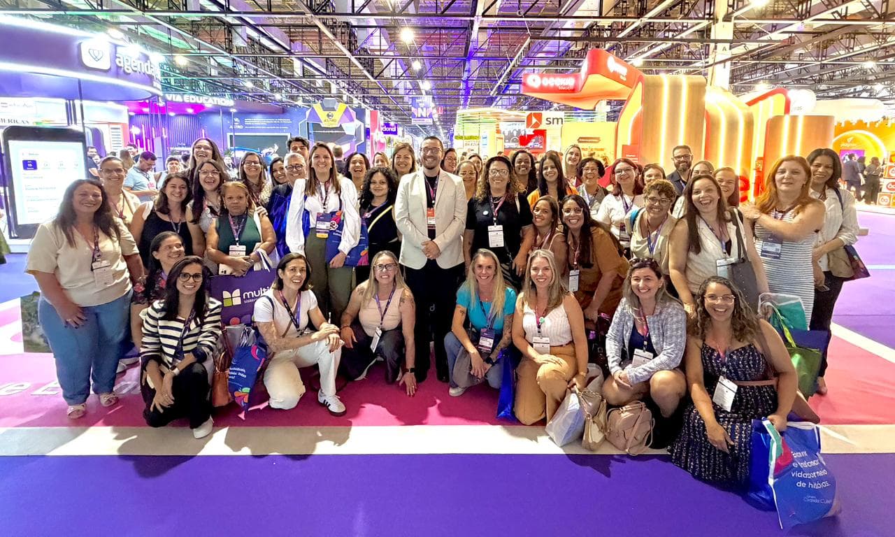 Secretário de Educação de Poá participa da Bett Brasil e destaca protagonismo do município no cenário educacional - Prefeitura Municipal de Poá