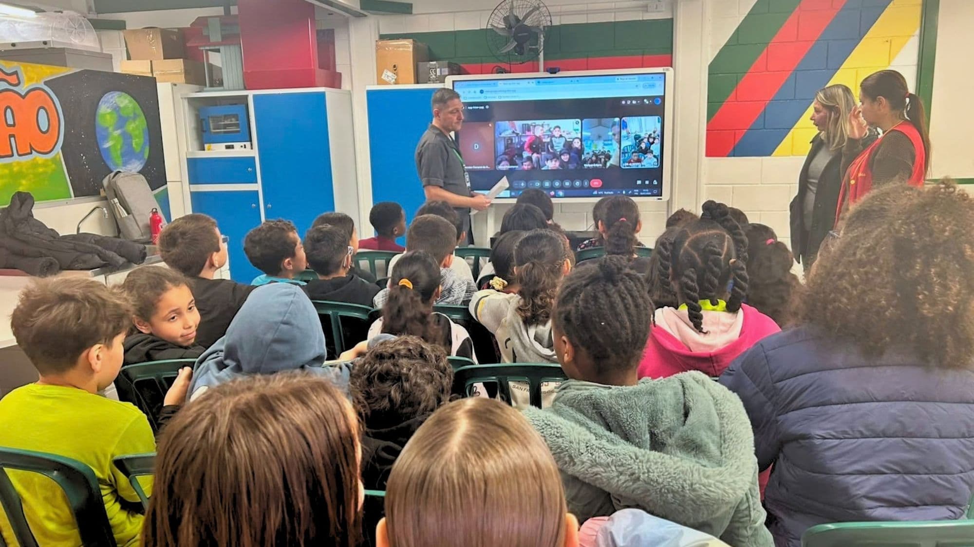 Copa inspira estudantes do Brasil e Argentina a investigar água e território