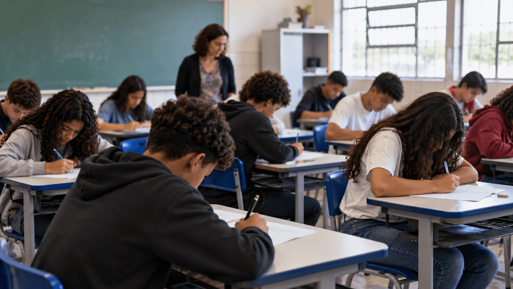 Saresp 2026 começa hoje (28) para o 9º ano; provas seguem amanhã