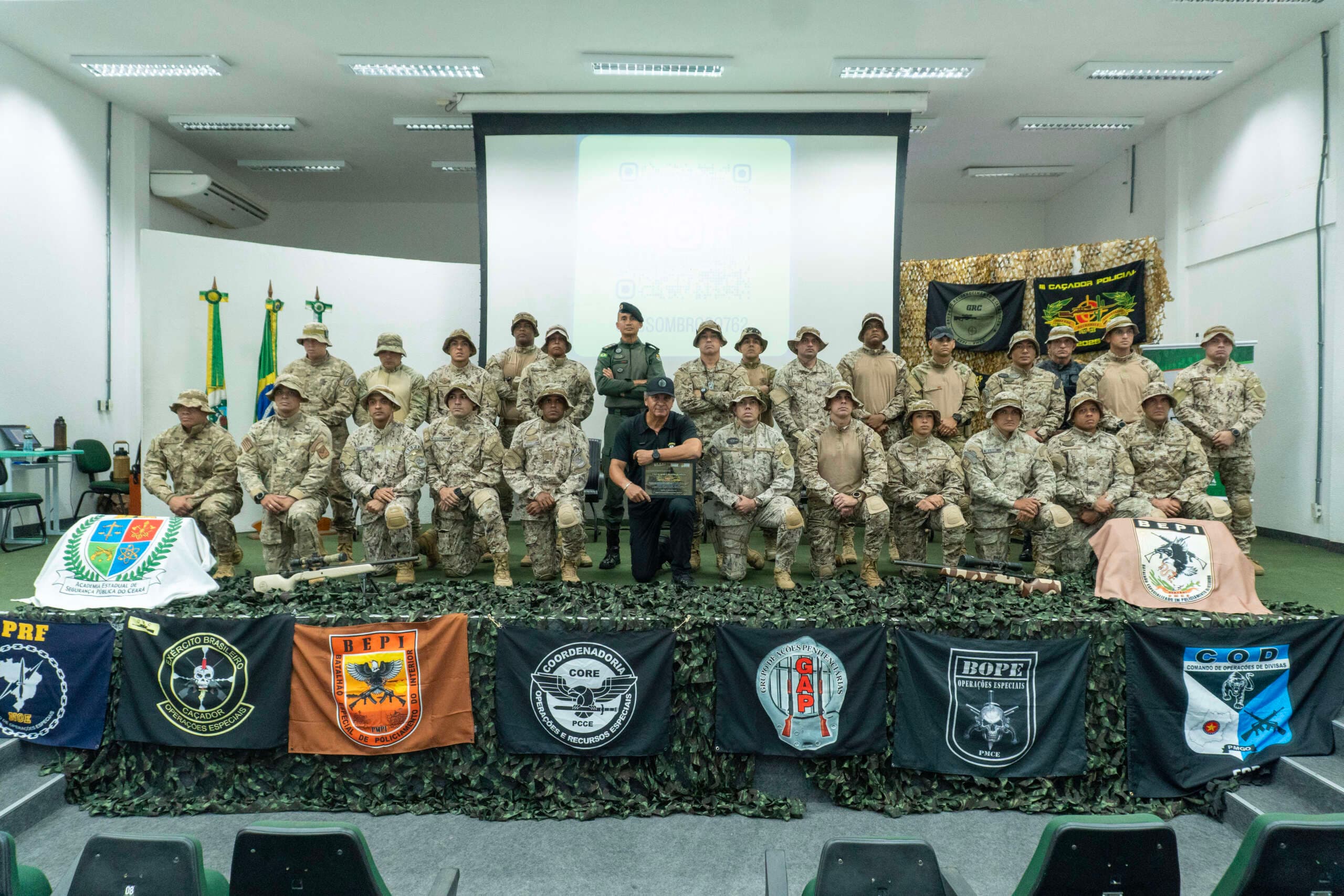 Aesp/CE lança 3ª edição de curso de Caçador Policial com foco em táticas de alto risco