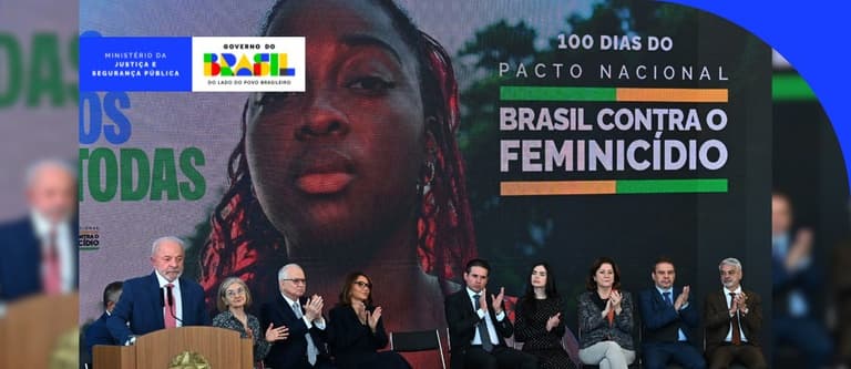“Pacto Nacional Brasil Contra o Feminicídio é avanço civilizatório”, destaca ministro do MJSP após comemoração dos 100 dias da iniciativa — Ministério da Justiça e Segurança Pública