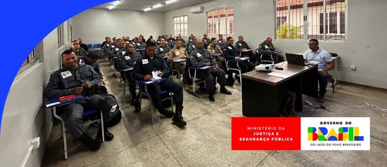 Senasp promove cursos presenciais para fortalecer a atuação da segurança pública no País