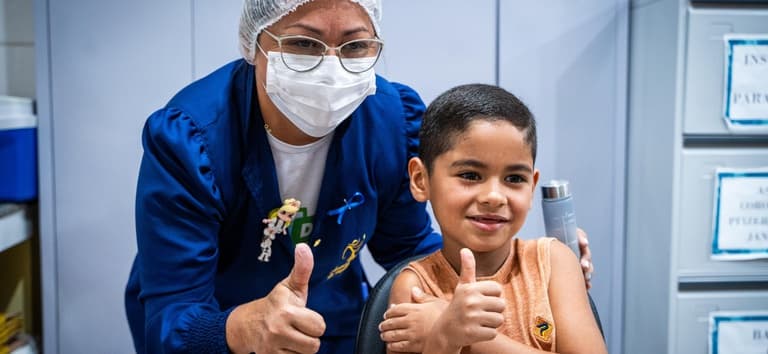 Brasil se destaca mundialmente com queda expressiva em crianças 'zero-dose' de vacinas, aponta OMS e Unicef